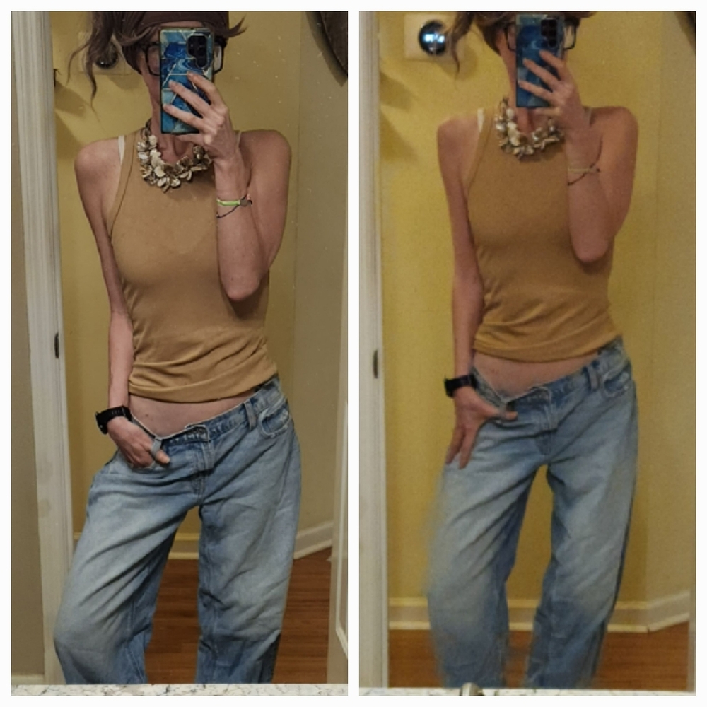 American Eagle Barrel Jeans